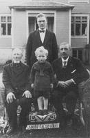 4 Generasjoner - Jacob, Jetmund, Peder jr og Peder Hove